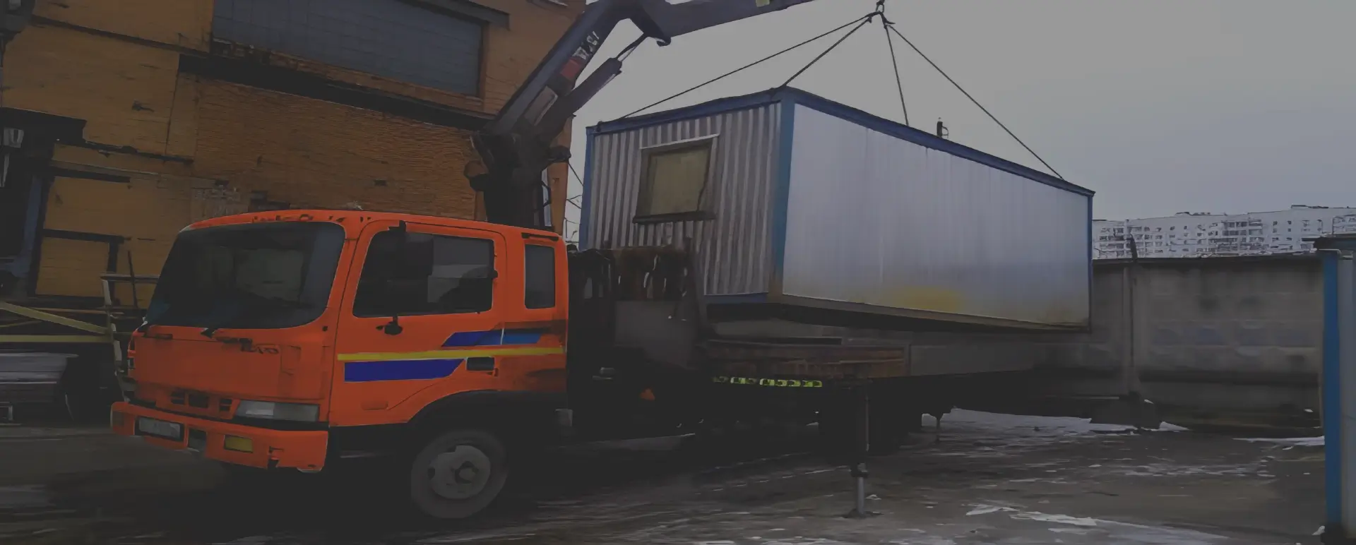 Получить уникальное предложение по перевозке негабаритного вагончика грузовым транспортом по России из Симферополя с гарантией безопасности